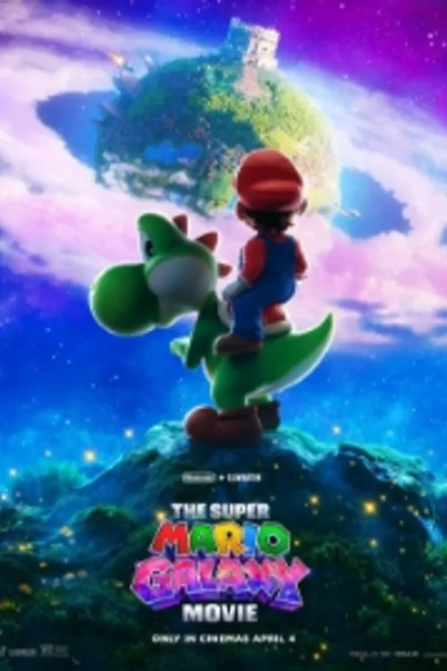 3D The Super Mario Galaxy Movie poster